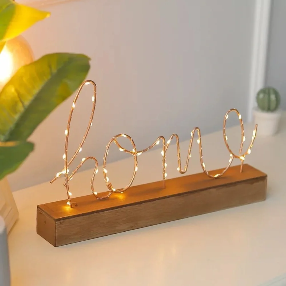 Love Led Light Night Stand Decor Wedding Table Decor